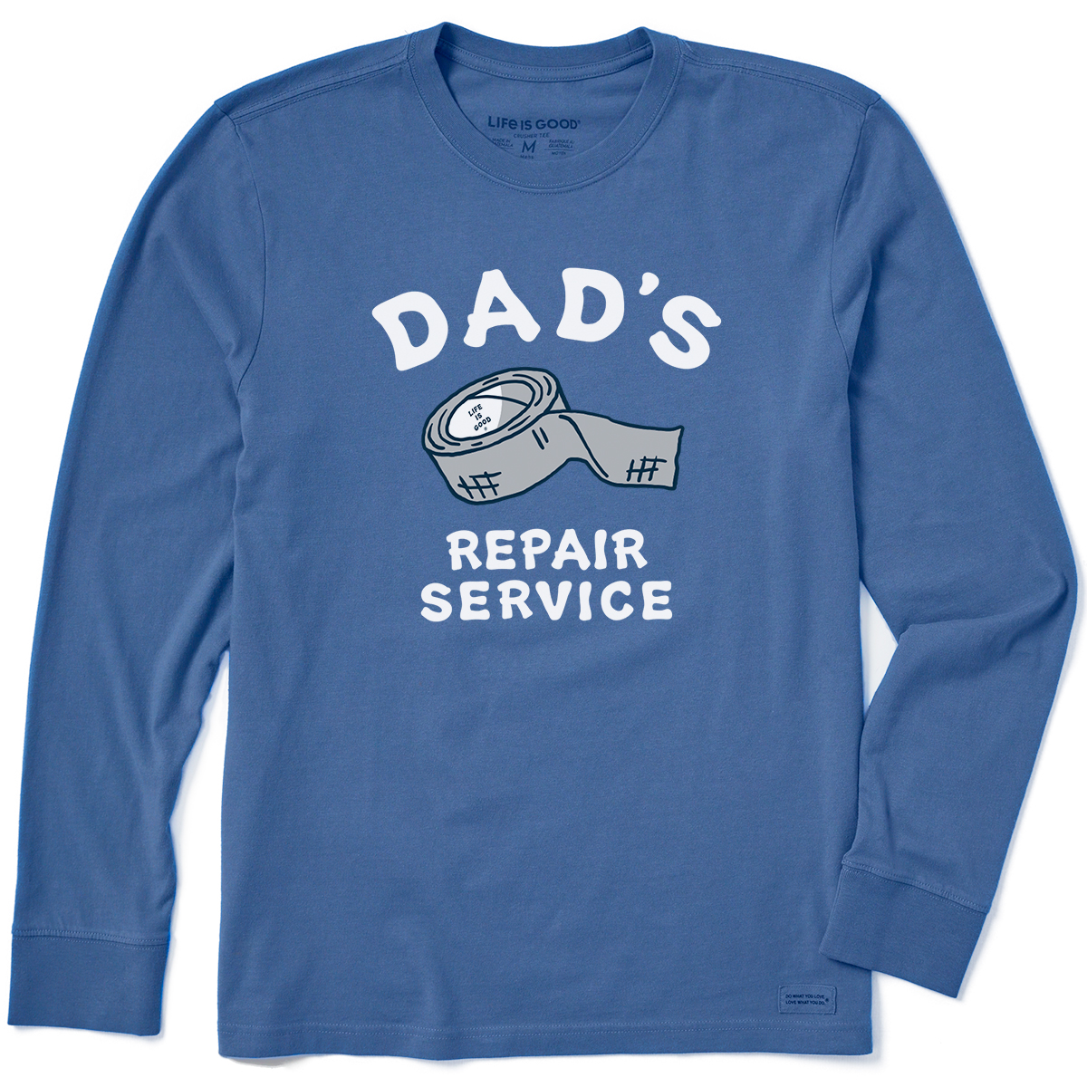 Life Is Good Men's Dad's Repair Service Long-Sleeve Crusher Tee