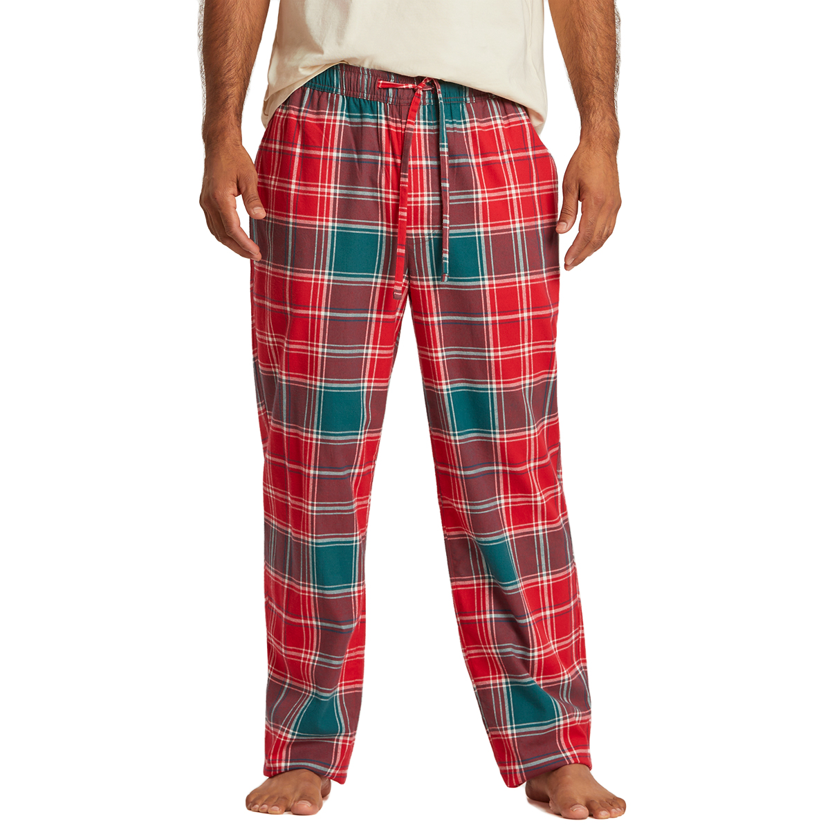 Life Is Good Men's Holiday Plaid Classic Sleep Pants