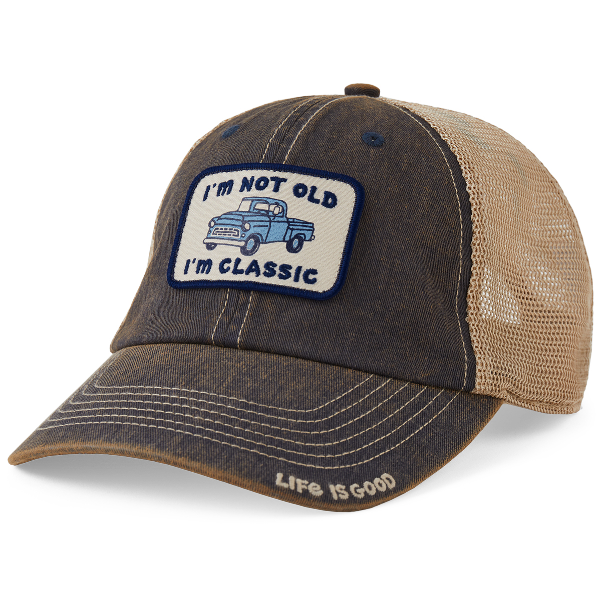 Life Is Good Classic Pickup Mesh-Back Cap