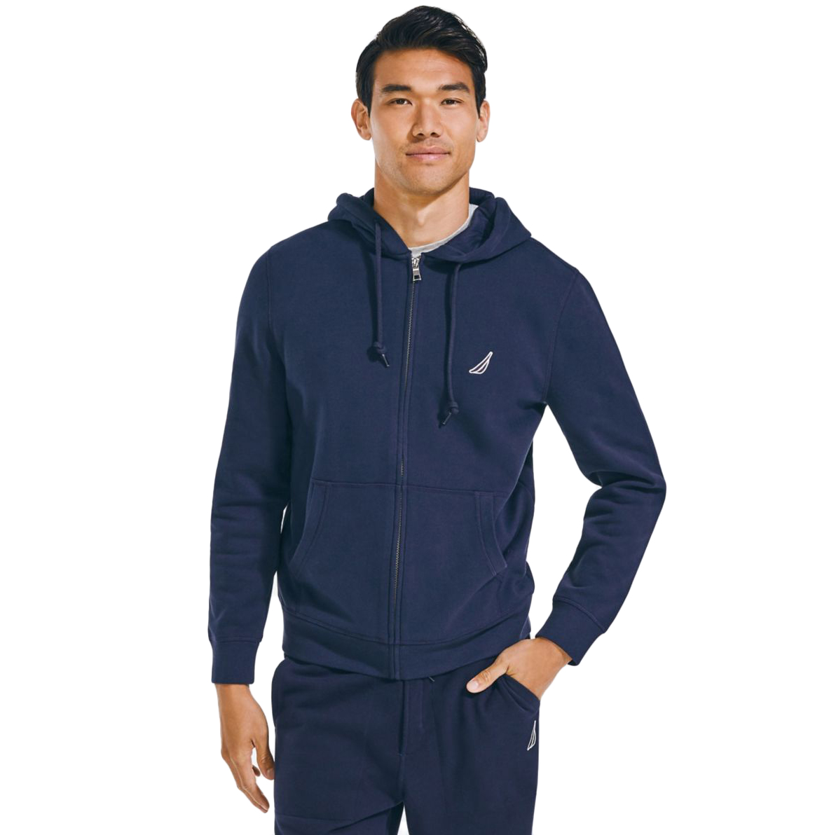 Nautica Men's Full-Zip Hoodie, Blue