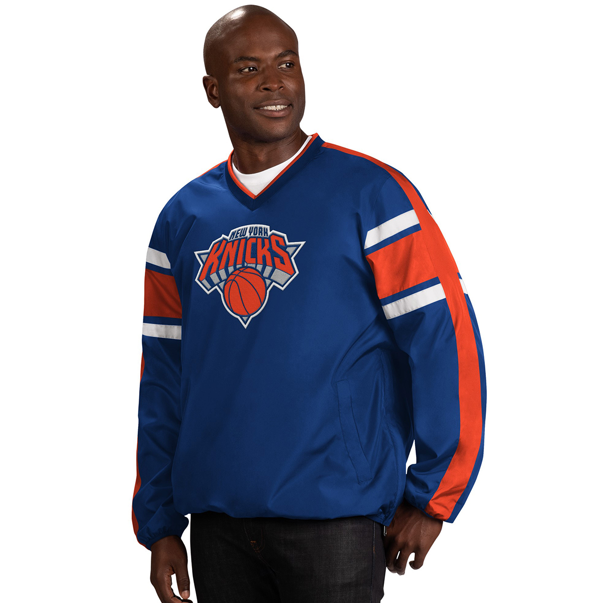 New York Knicks Men's Swing Route Pullover
