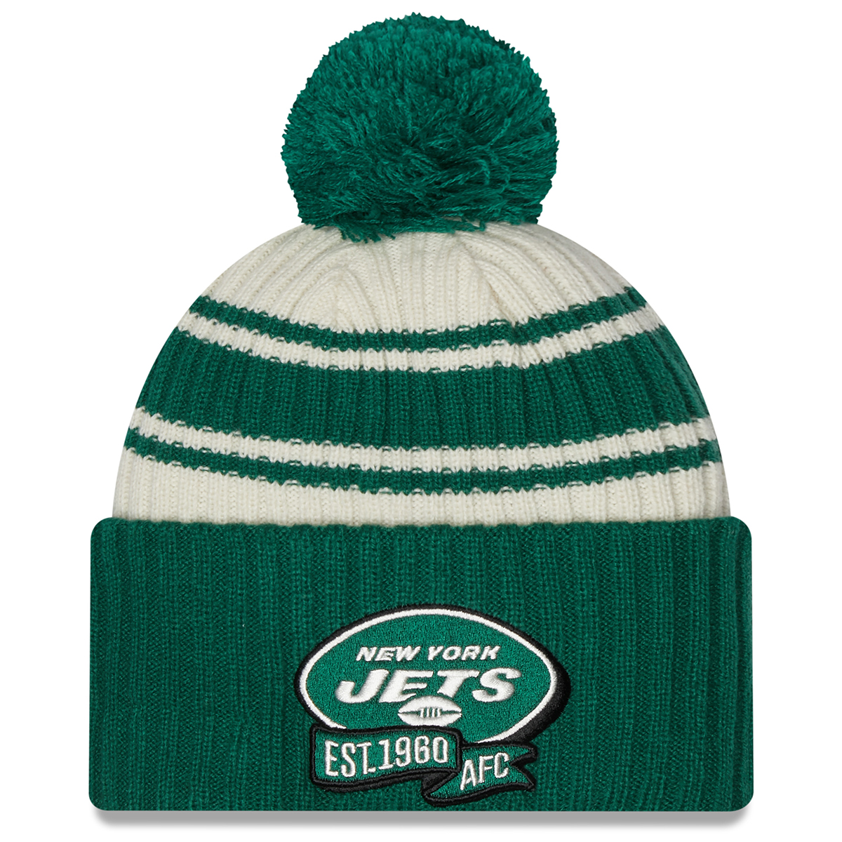 New York Jets New Era Sideline Cuff Knit Hat, Green
