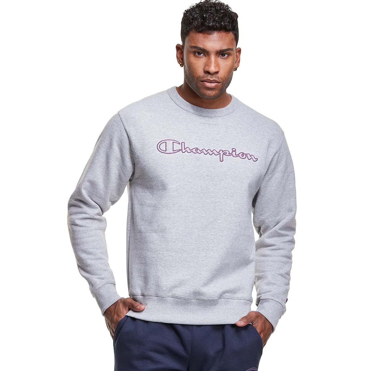 Champion Men's Powerblend Fleece Crew