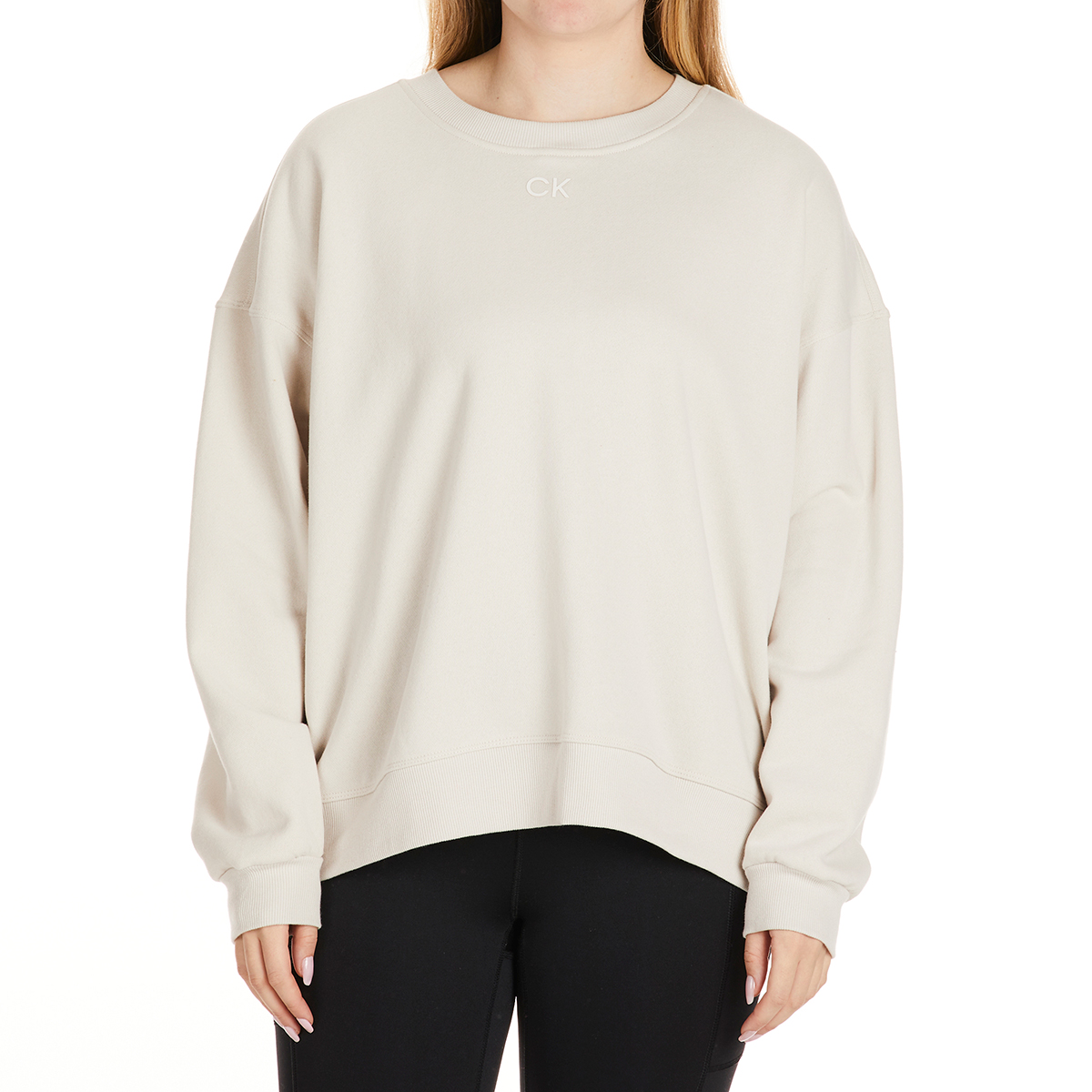 Calvin Klein Women's High Density Pullover Crew