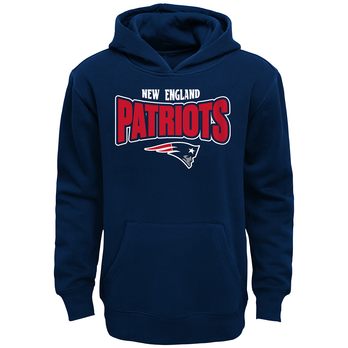 New England Patriots Kids' Outerstuff Draft Pick Pullover Hoodie