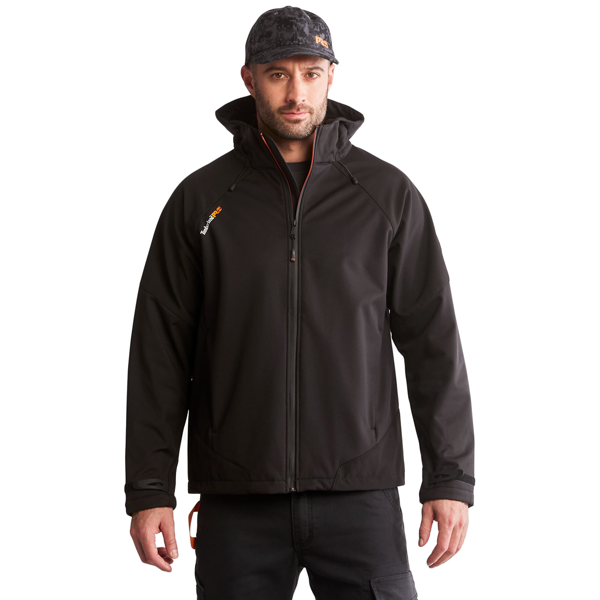 Timberland Pro Men's Powerzip Hooded Softshell Jacket
