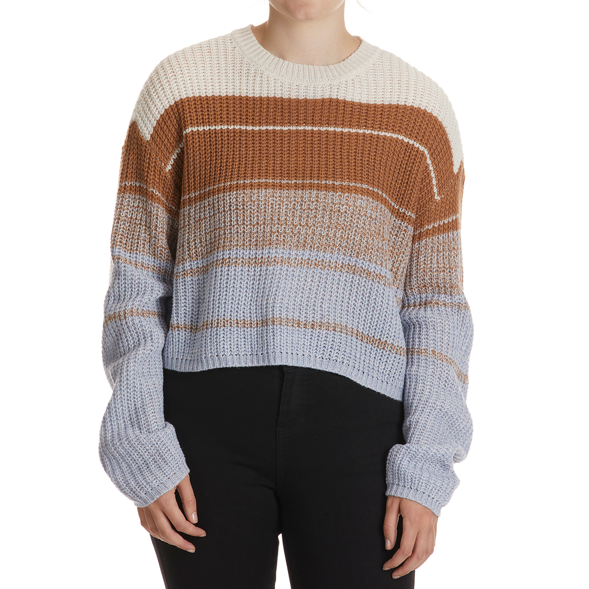 No Comment Juniors' Marled Pullover Sweater