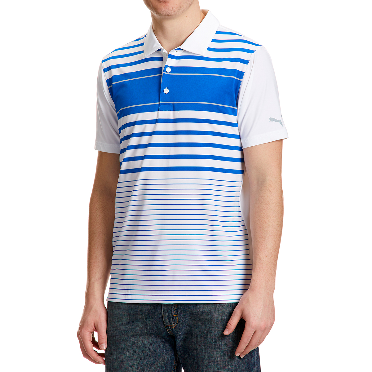 Puma Men's Spotlight Golf Polo, Blue