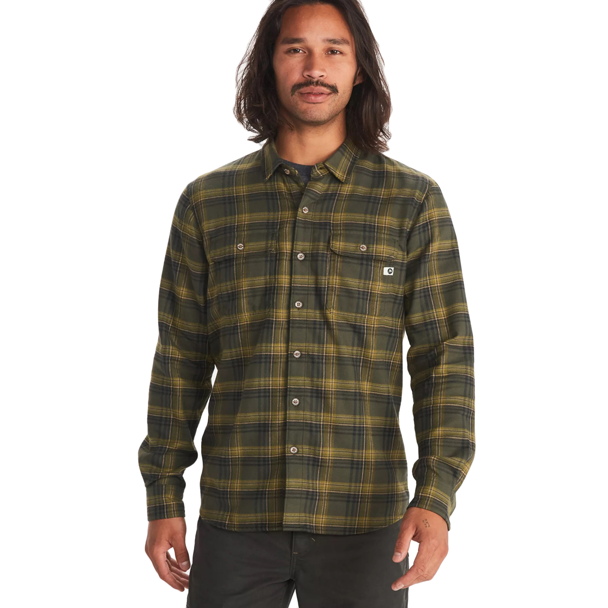 Marmot Men's Bayview Midweight Flannel, Green