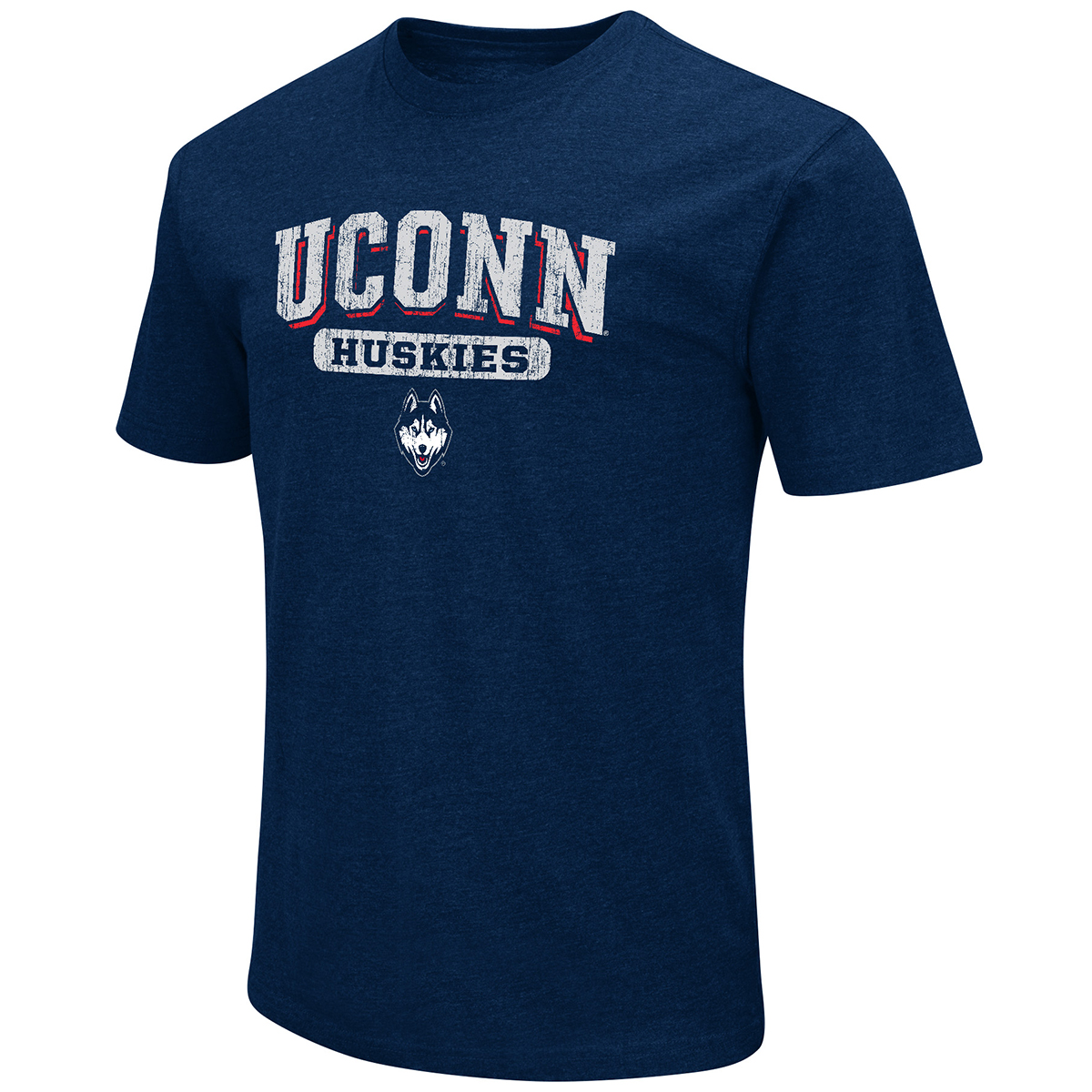 Uconn Men's Colosseum Short-Sleeve Playbook Tee