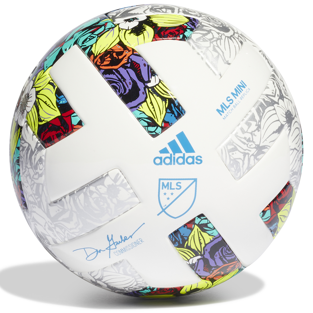 Adidas Kids' Mls Mini Soccer Ball, White