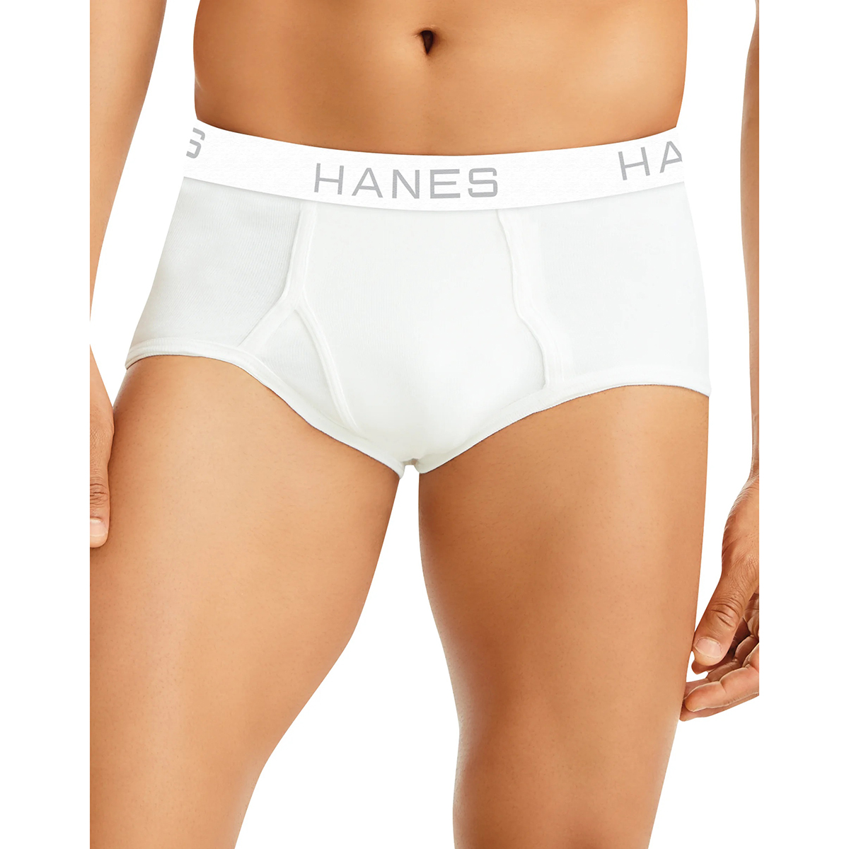 Hanes Ultimate Men's 100% Cotton Full-Rise Briefs, 7-Pack Extended Size -  7764W7-2X