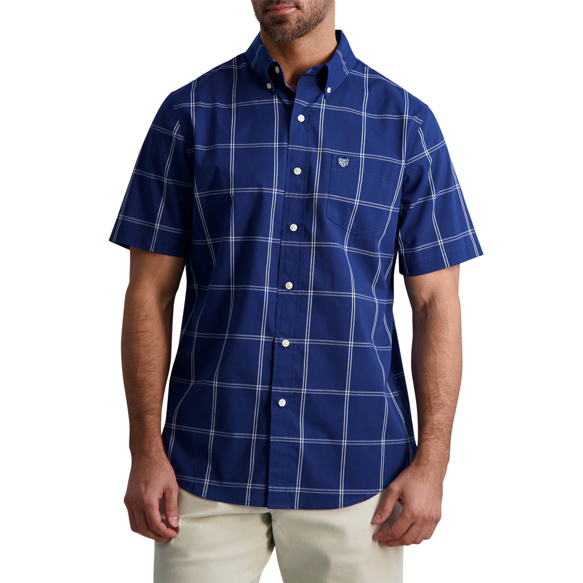 Chaps Men's Short-Sleeve Button-Down Shirt