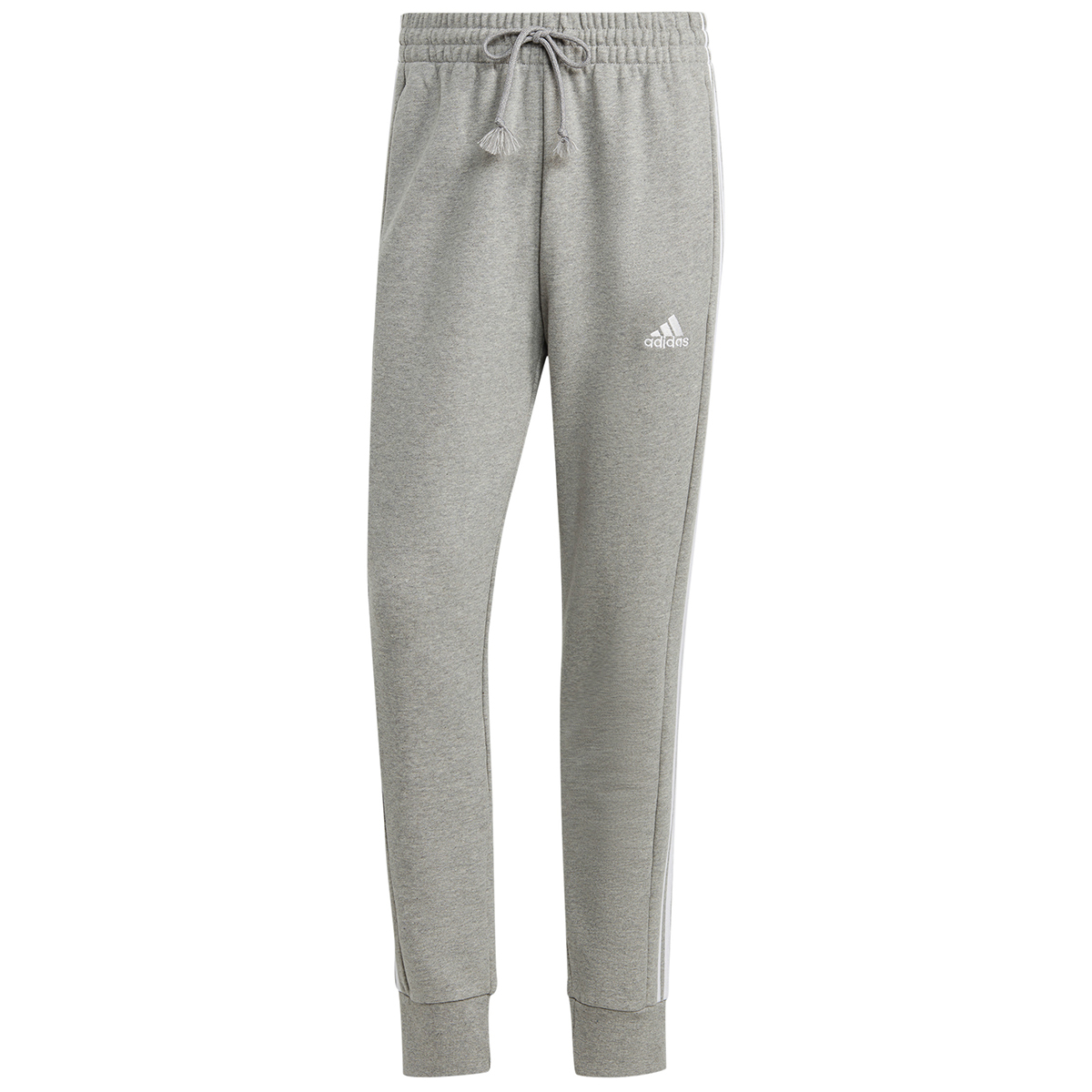 Adidas Men's Essentials Tapered Cuffed 2-Stripes Pants