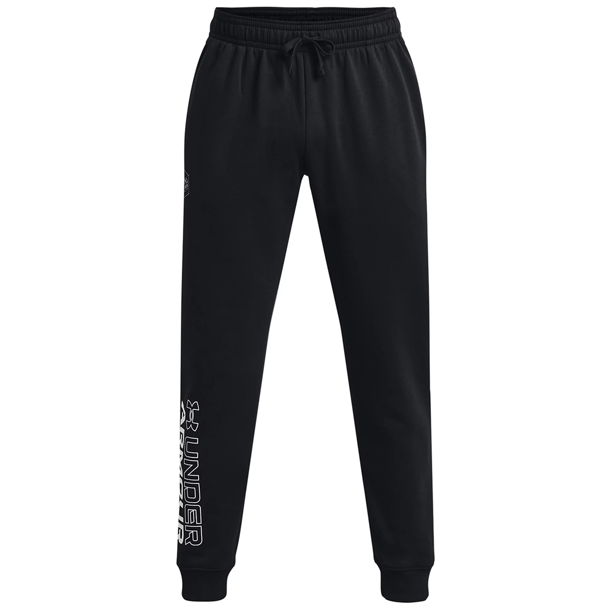 Under Armour Men's Ua Rival Fleece Graphic Joggers, Black