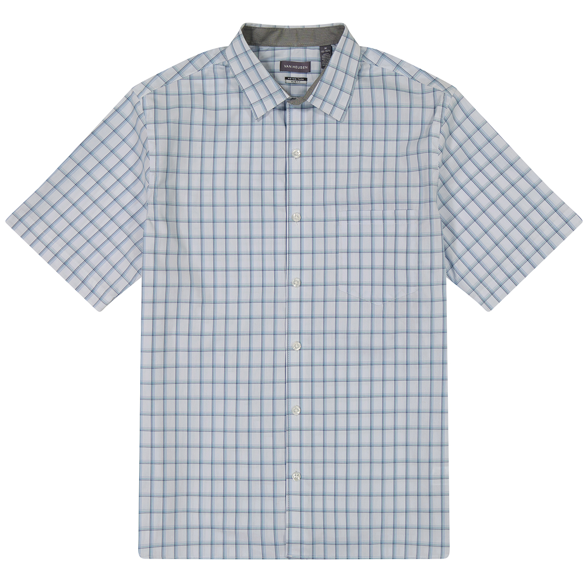 Van Heusen Men's Essential Woven Short-Sleeve Shirt