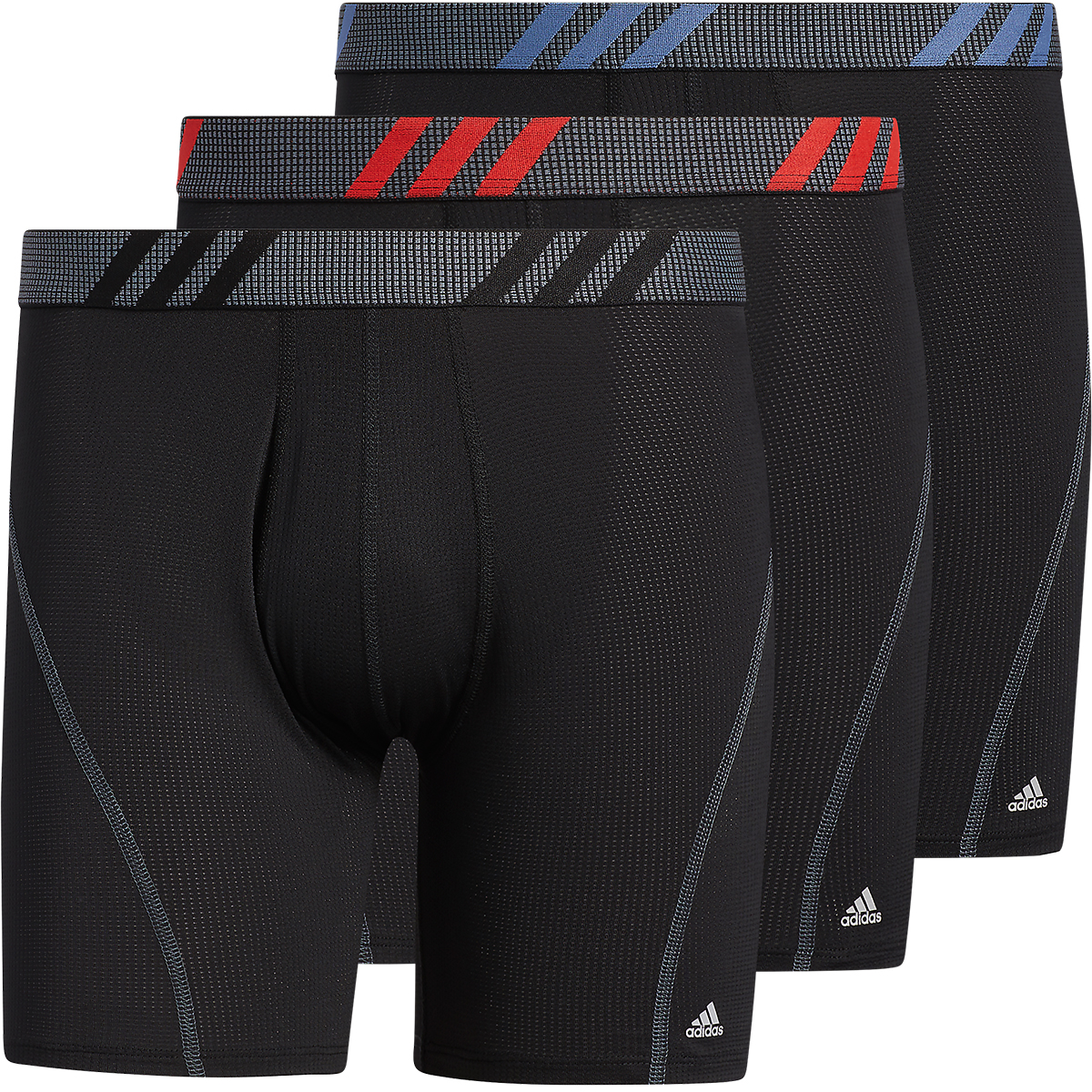 Adidas Men's Sport Performance Boxer Briefs, 3 Pack