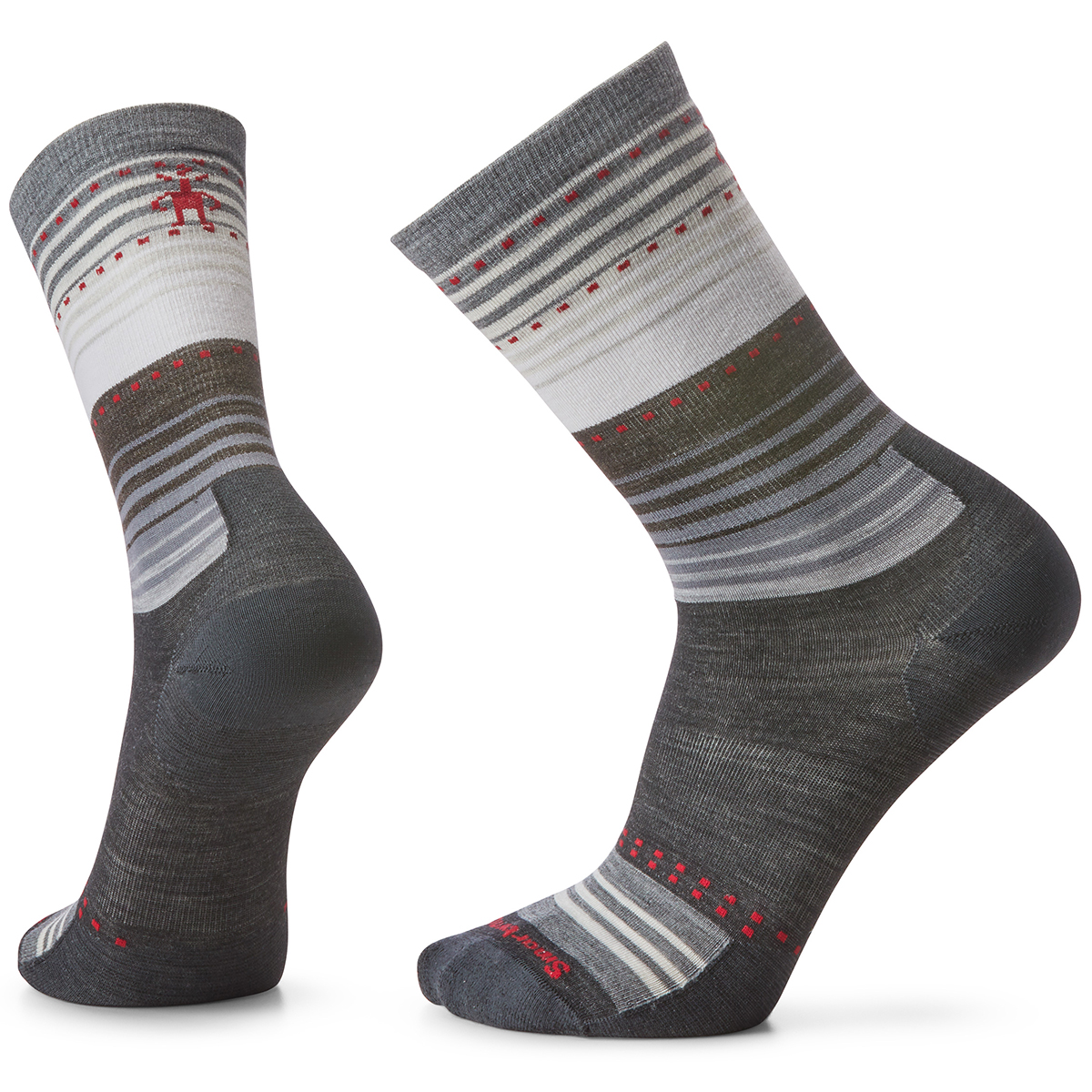 Smartwool Women's Everyday Stitch Stripe Zero Cushion Crew Socks