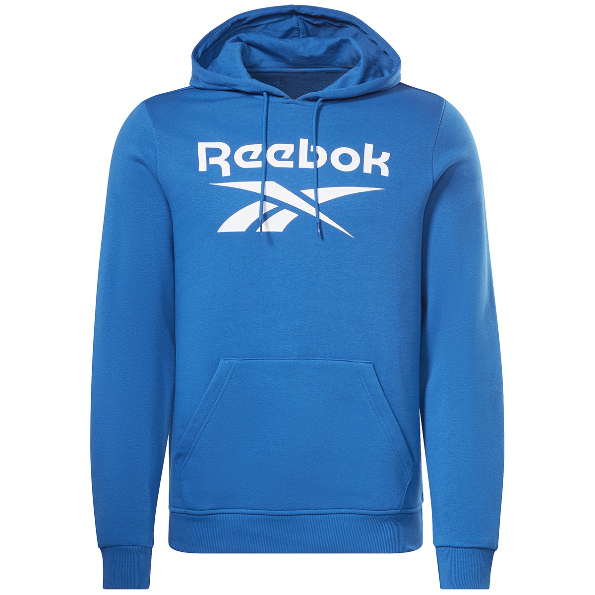 Reebok Men's Identity Fleece Stacked Logo Pullover Hoodie