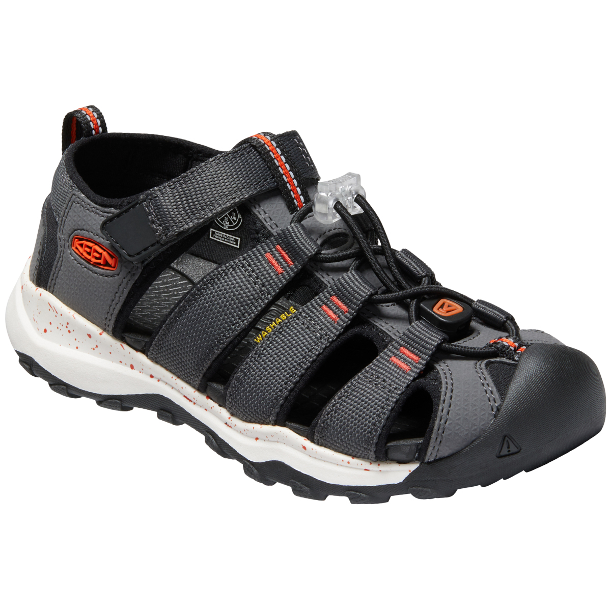 Keen Big Kids' Newport Neo H2 Water Hiking Sandal, BLACK