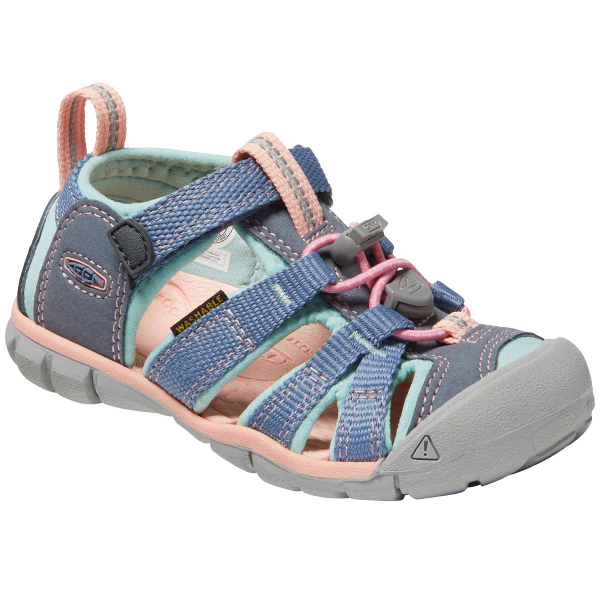 Keen Little Kids' Seacamp Ii Cnx Water Shoes, BLUE