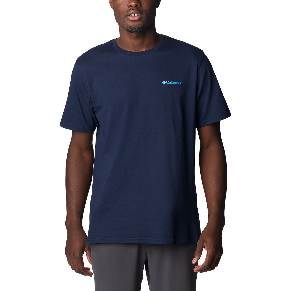 Columbia Men's Rockaway River Graphic Short-Sleeve Tee, Blue