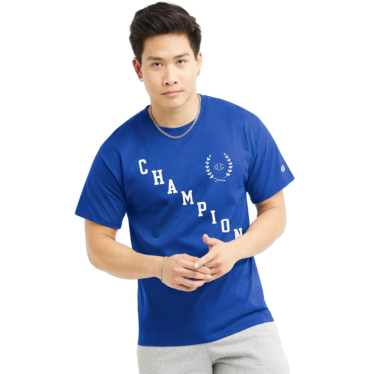 Champion Men's Classic Short-Sleeve Graphic Tee