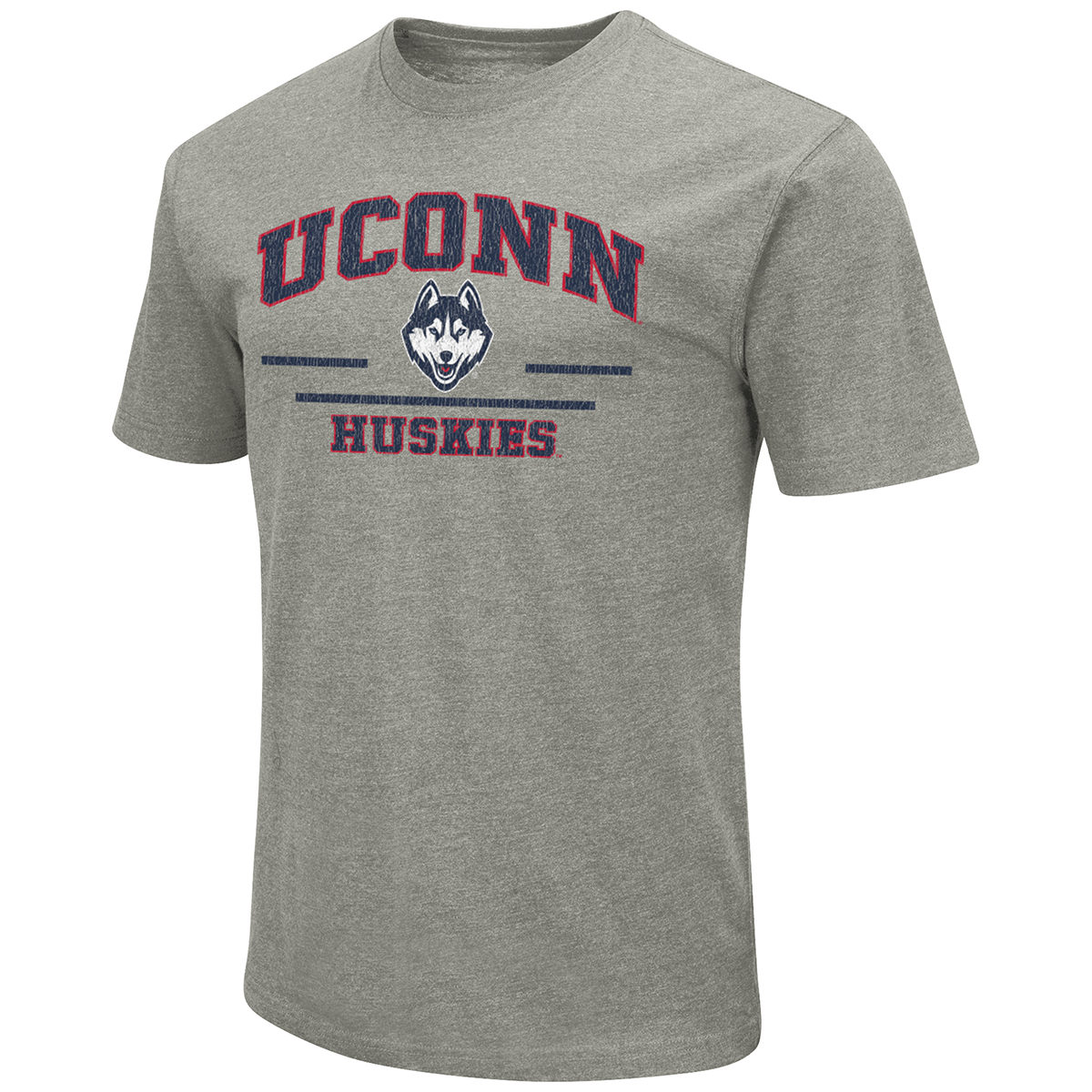 Uconn Men's Colosseum Short-Sleeve Playbook Tee