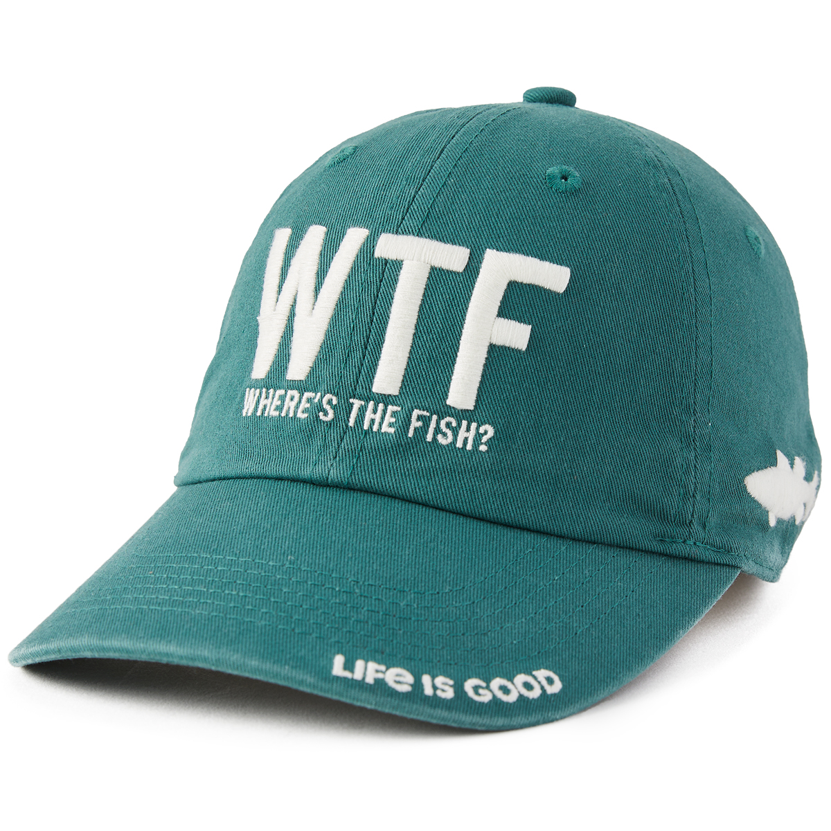 Life Is Good Women's Wtf Chill Cap, GREEN