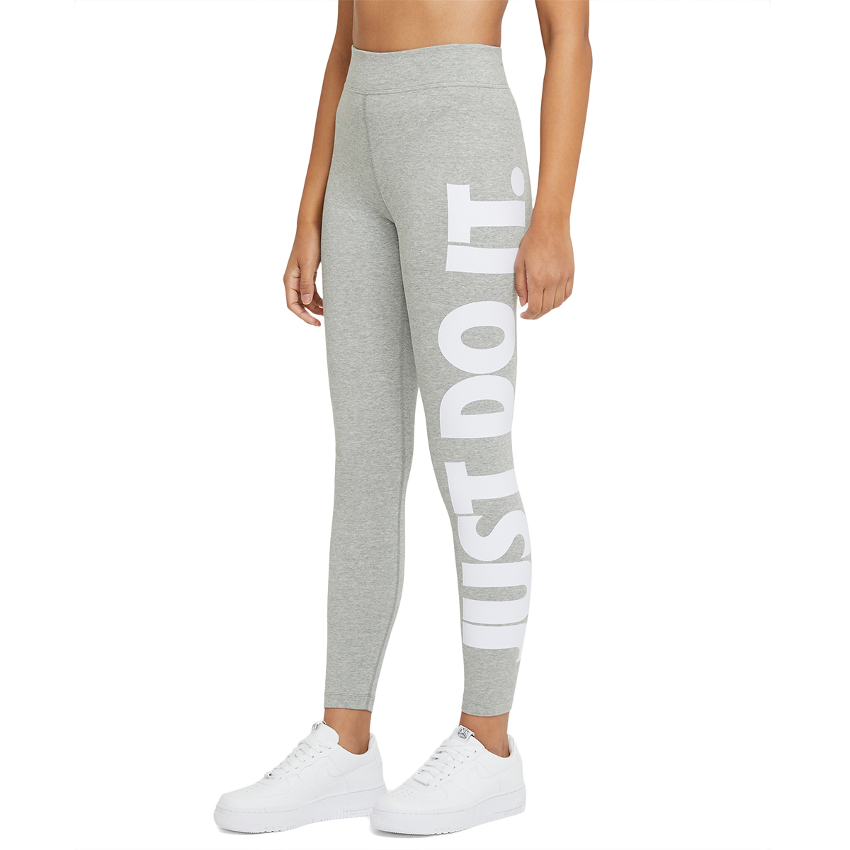 Nike Women's Sportswear Essential High-Waisted Graphic Leggings, Black