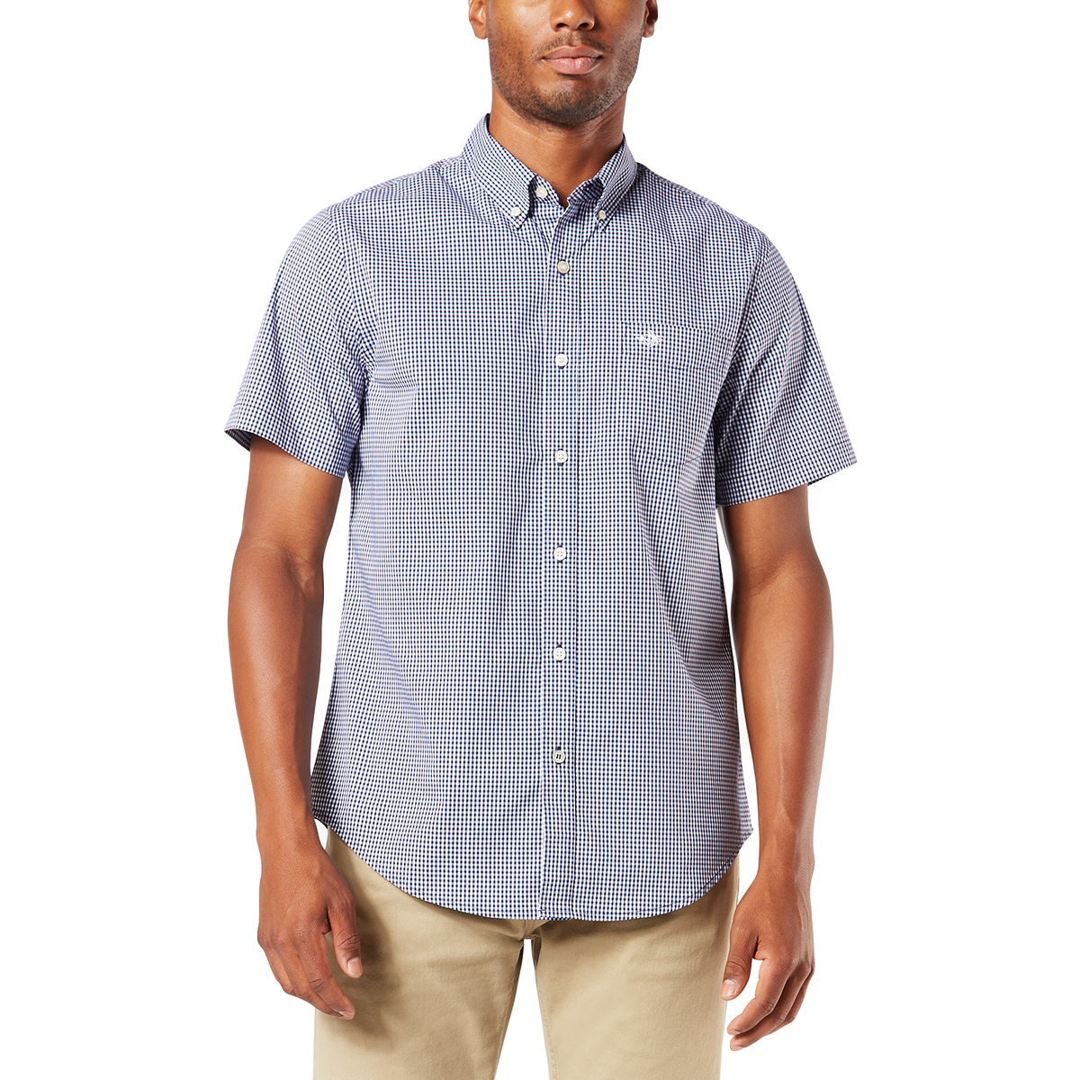 Dockers Men's Signature Comfort Flex Short-Sleeve Shirt