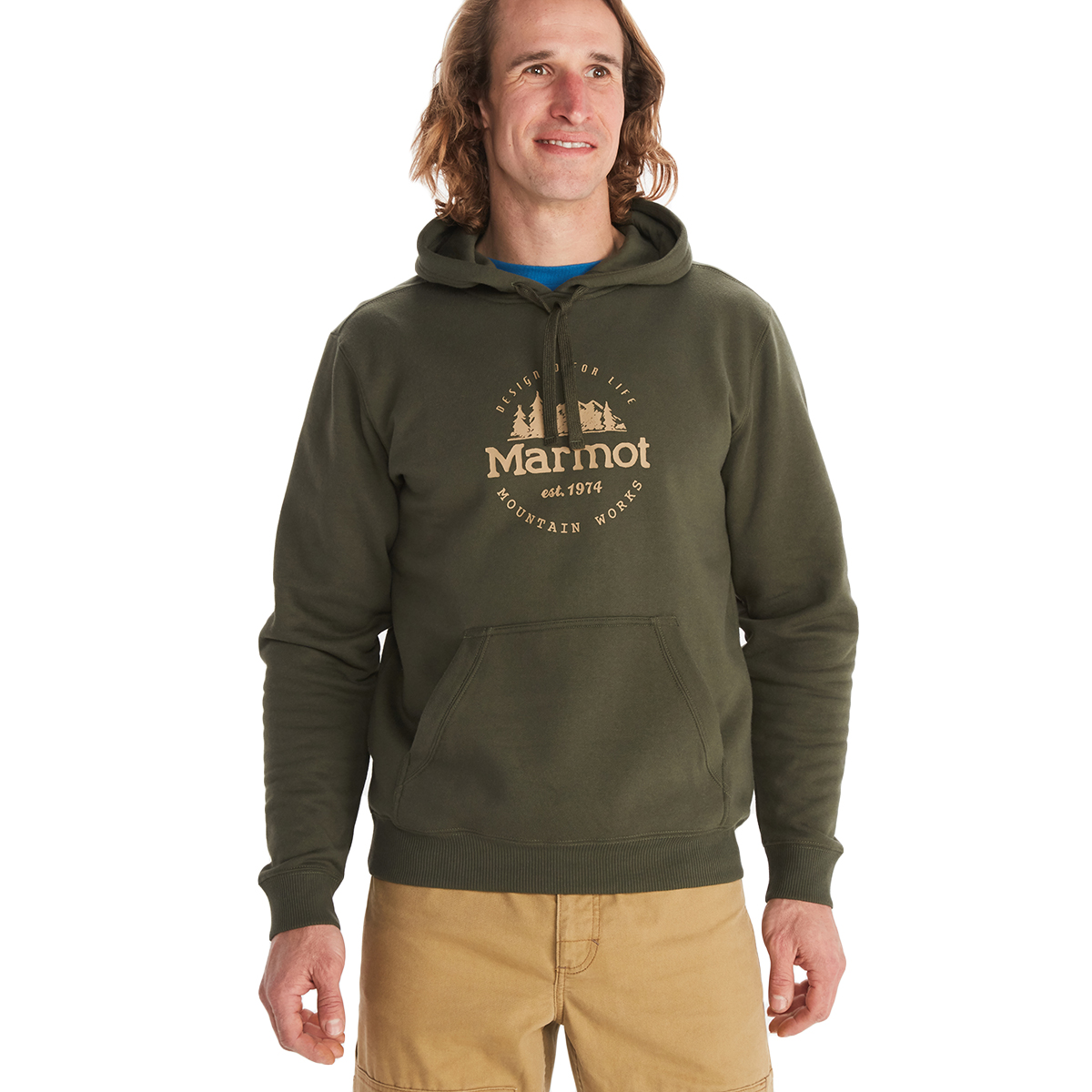 Marmot Men's Culebra Peak Hoody, GREEN