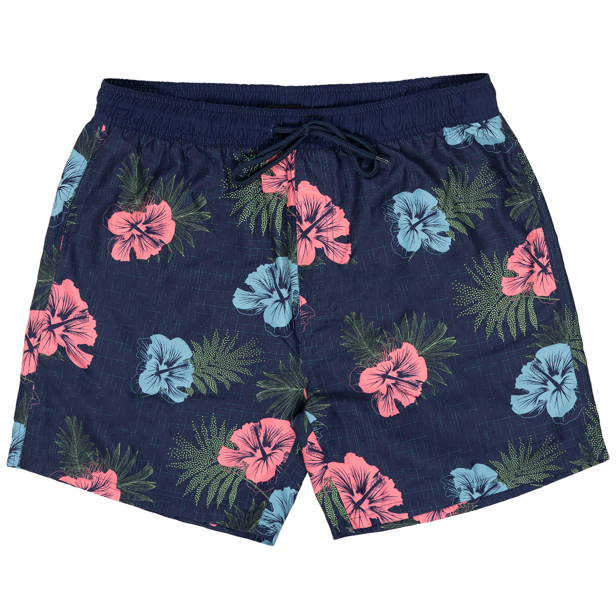 Burnside Young Men's Crush Floral 17" Volley Swim Shorts