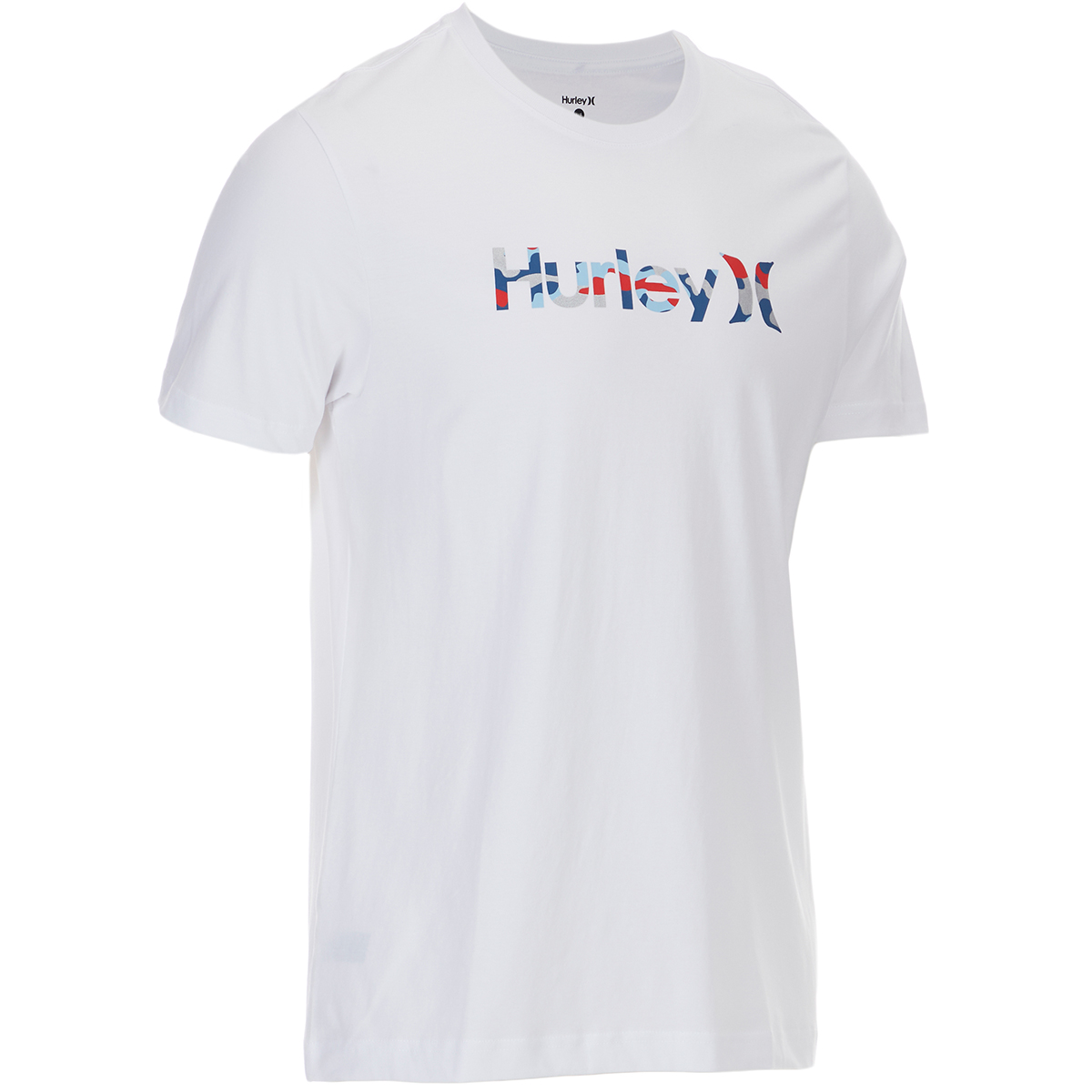 Hurley Guys' Camo Logo Short-Sleeve Tee