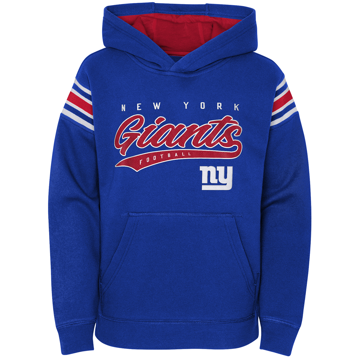 New York Giants Boys' Outerstuff Hall Of Fame Pullover Hoodie