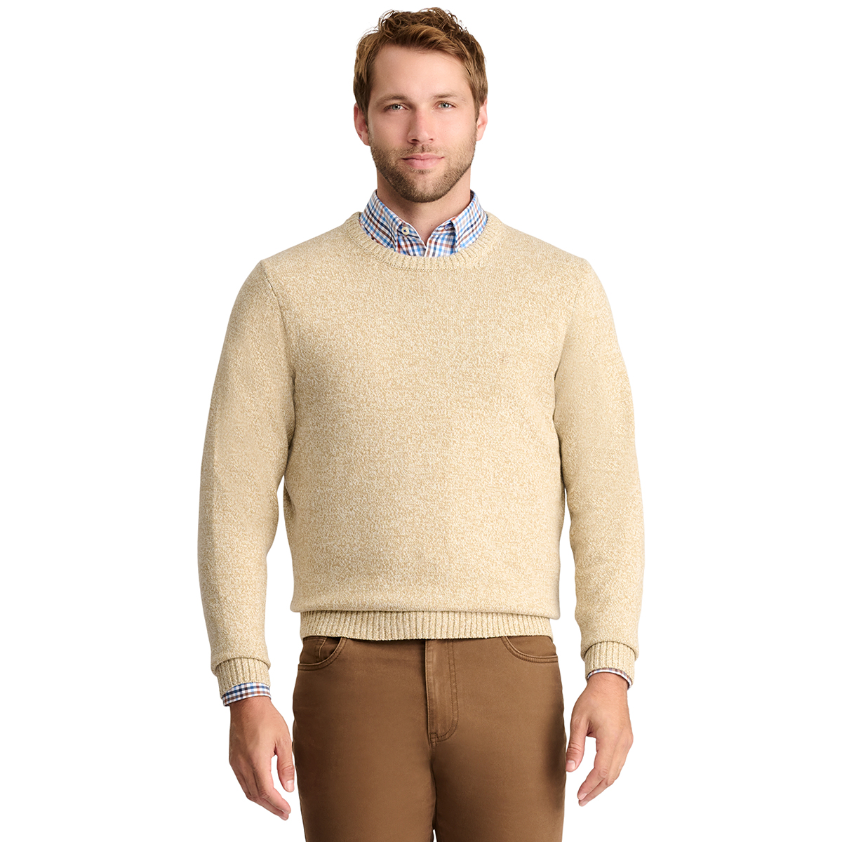 Izod Men's Marled Crew Sweater