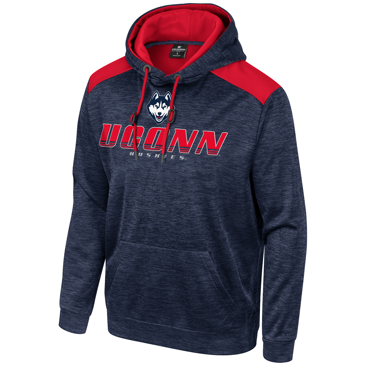 Uconn Men's Colosseum Kyle Marled Hoodie