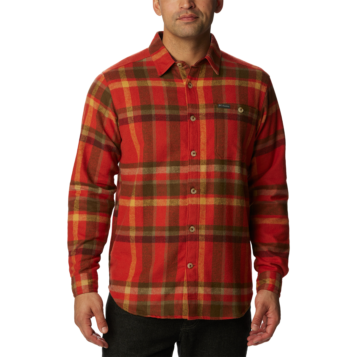 Columbia Men's Pitchstone Heavyweight Flannel Shirt