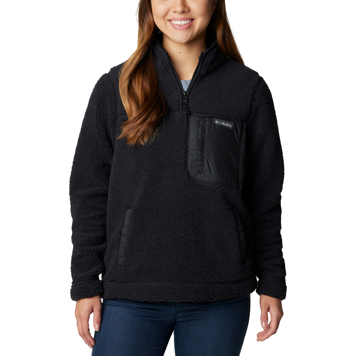 Columbia Women's West Bend Quarter-Zip Fleece Pullover