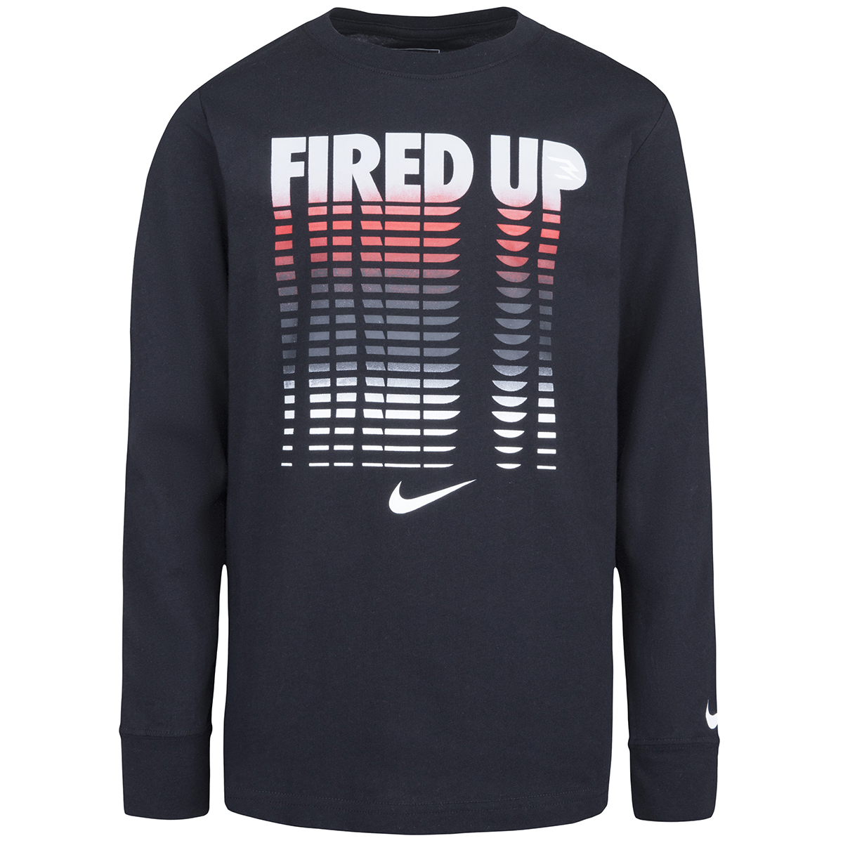 Nike Boys' 3Brand By Russell Wilson Fired Up Faded Long-Sleeve Tee