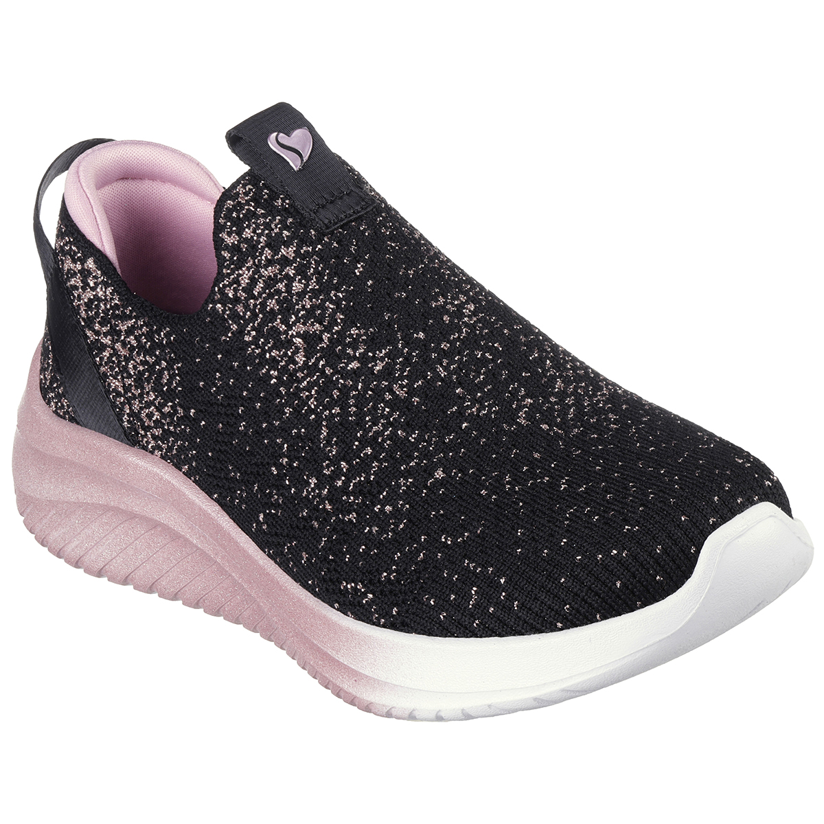 Skechers Girls' Ultra Flex 3.0 - All Things Sparkle Shoes, Black