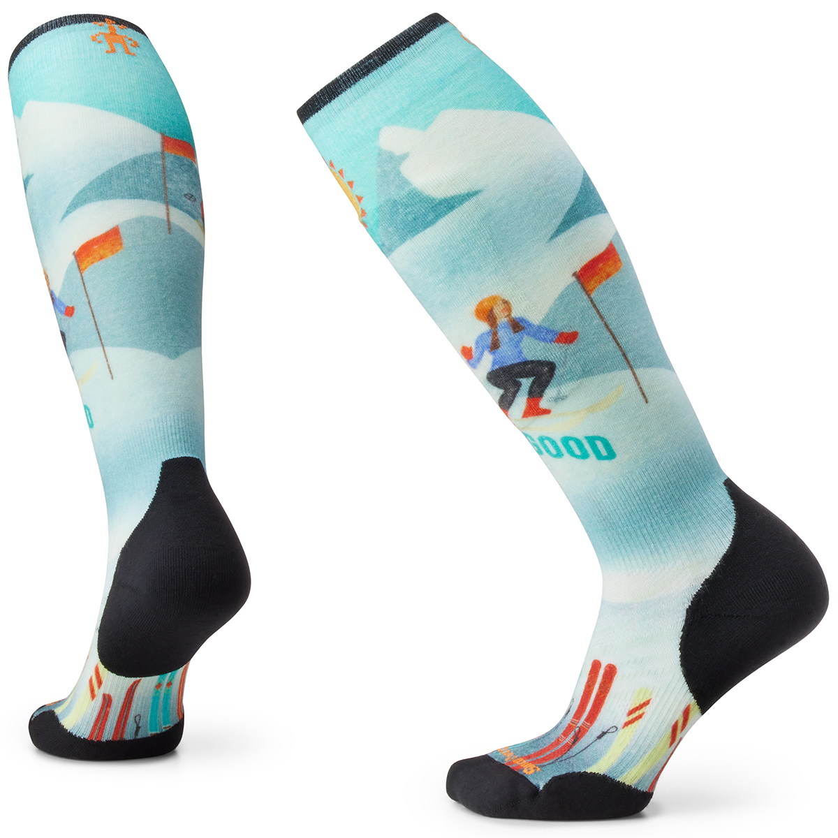 Smartwool Women's Ski Targeted Cushion Snow Bunny Over The Calf Socks