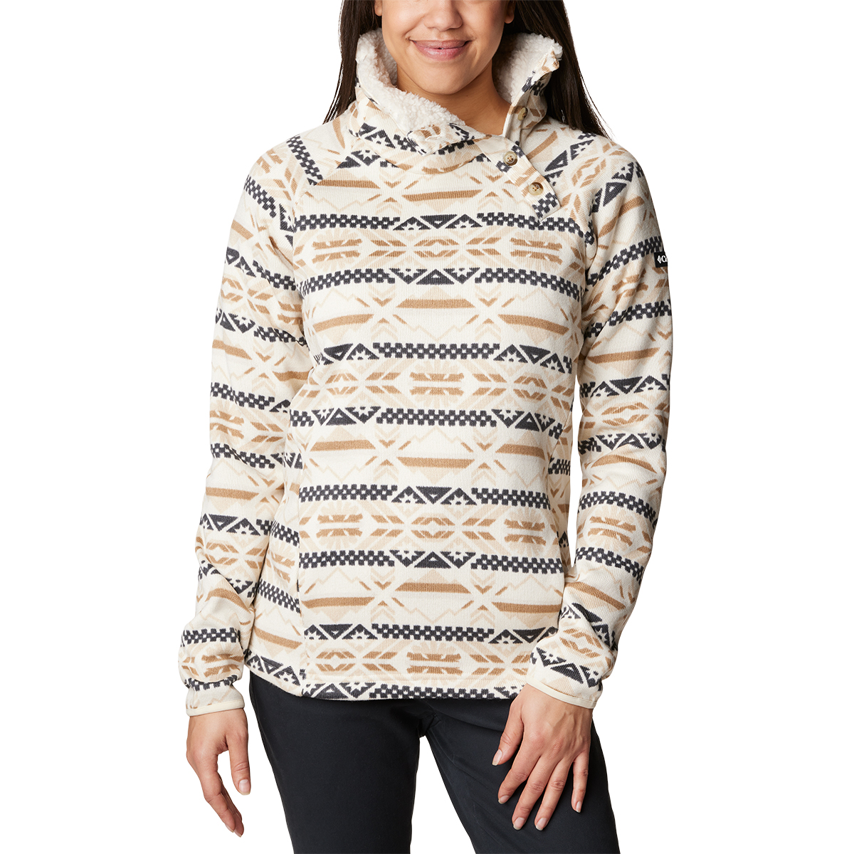 Columbia Women's Sweater Weather Sherpa Hybrid Pullover