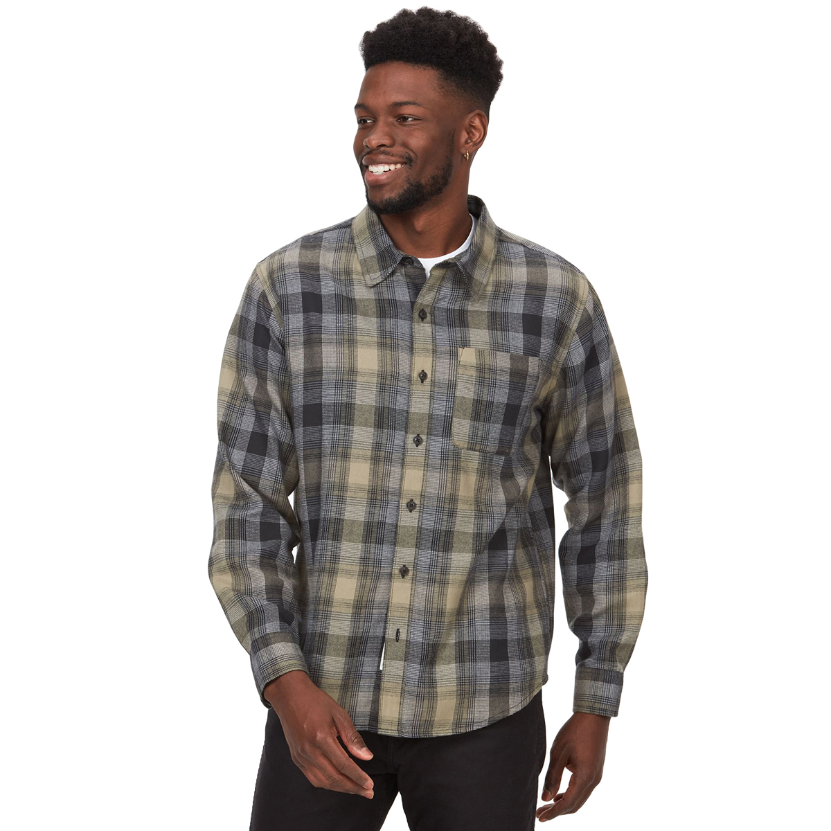 Marmot Men's Fairfax Novelty Lightweight Flannel Shirt