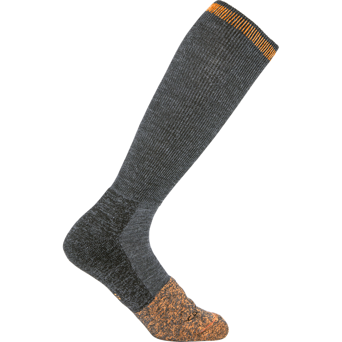 Carhartt Men's Sb9360 Twin Knit Midweight Steel Toe Boot Socks