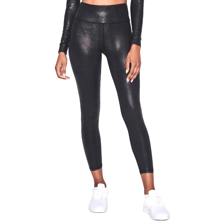 Yogaworks Women's Sierra 7/8 High-Waist Leggings, Black