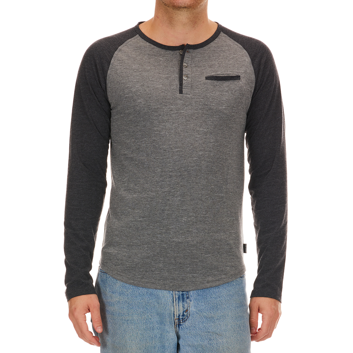 Ocean Current Young Men's Philbert Trim Long-Sleeve Henley