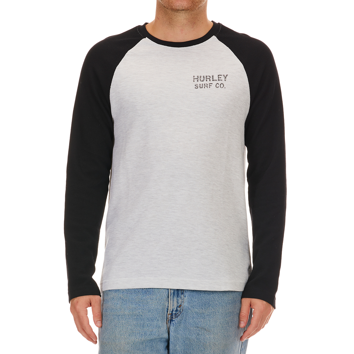 Hurley Young Men's Loggings Thermal Long-Sleeve Tee