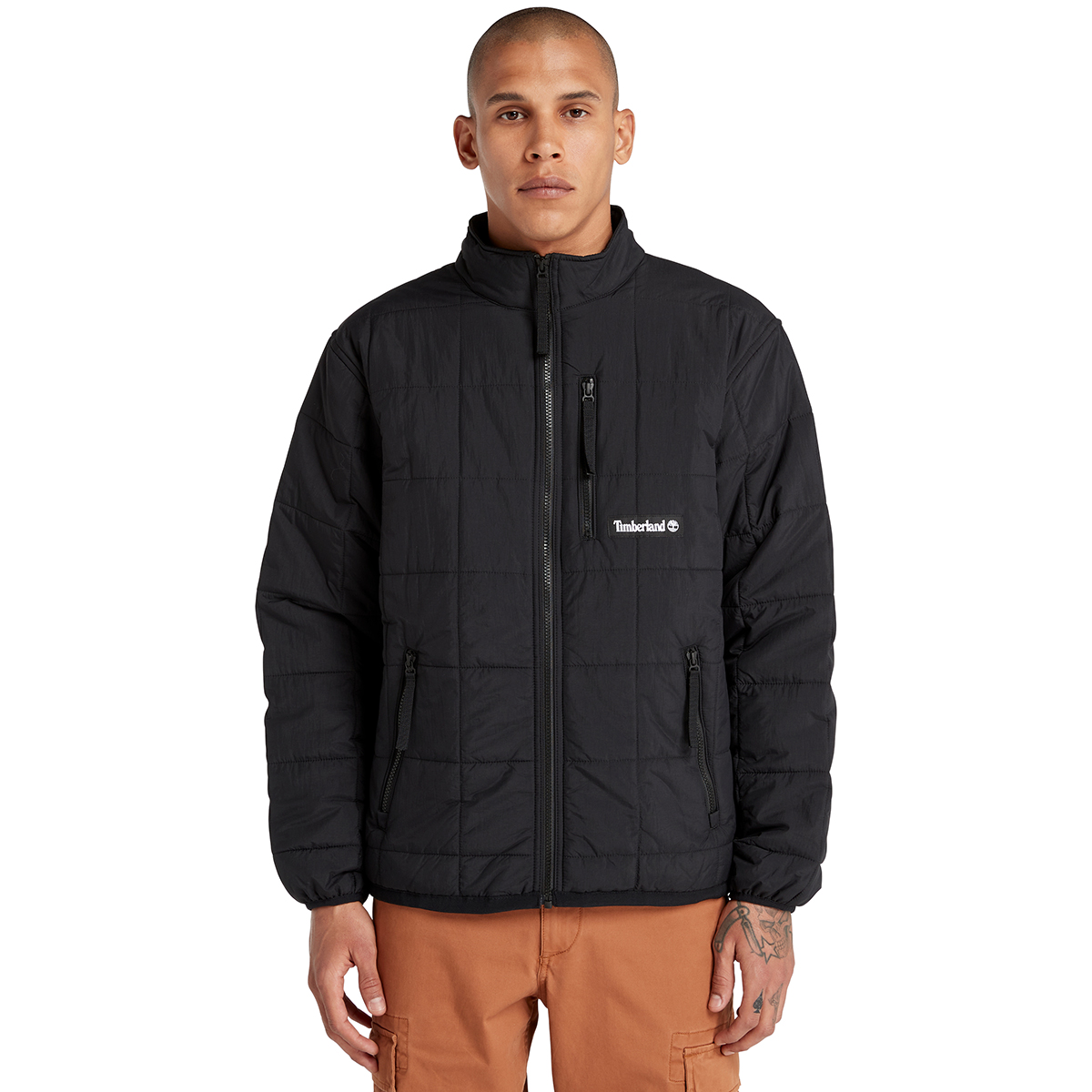 Timberland Men's Water-Repellent Quilted Insulated Jacket
