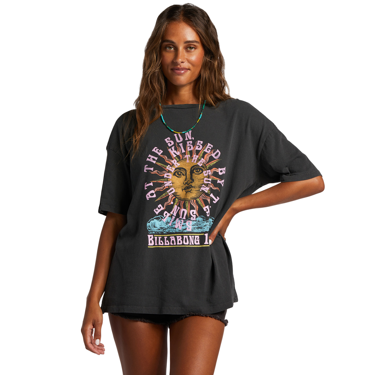 Billabong Juniors' Short-Sleeve Kiss Me Tee